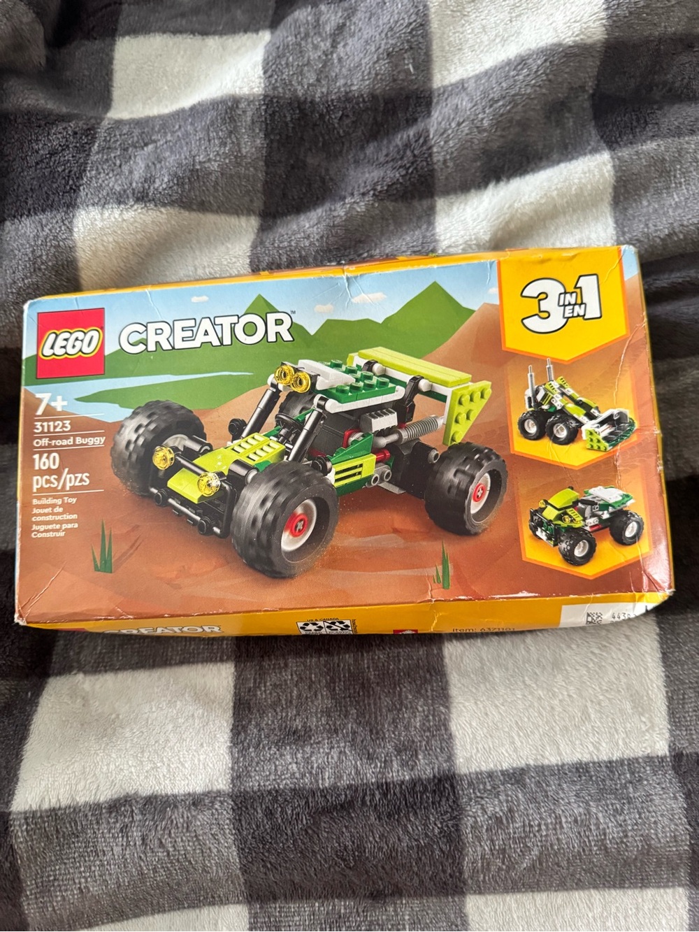 Lego Green and Yellow Off-Road Buggy Creator Set